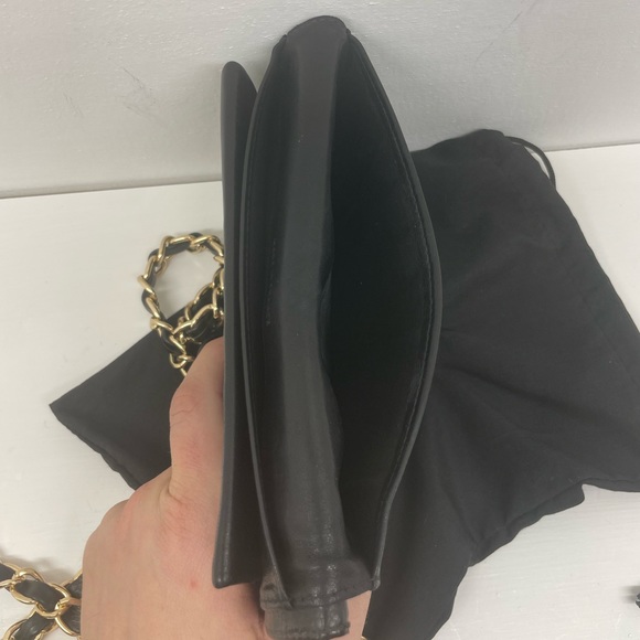 💯 AUTH Chanel caviar skin wallet / WOC - Picture 4 of 9